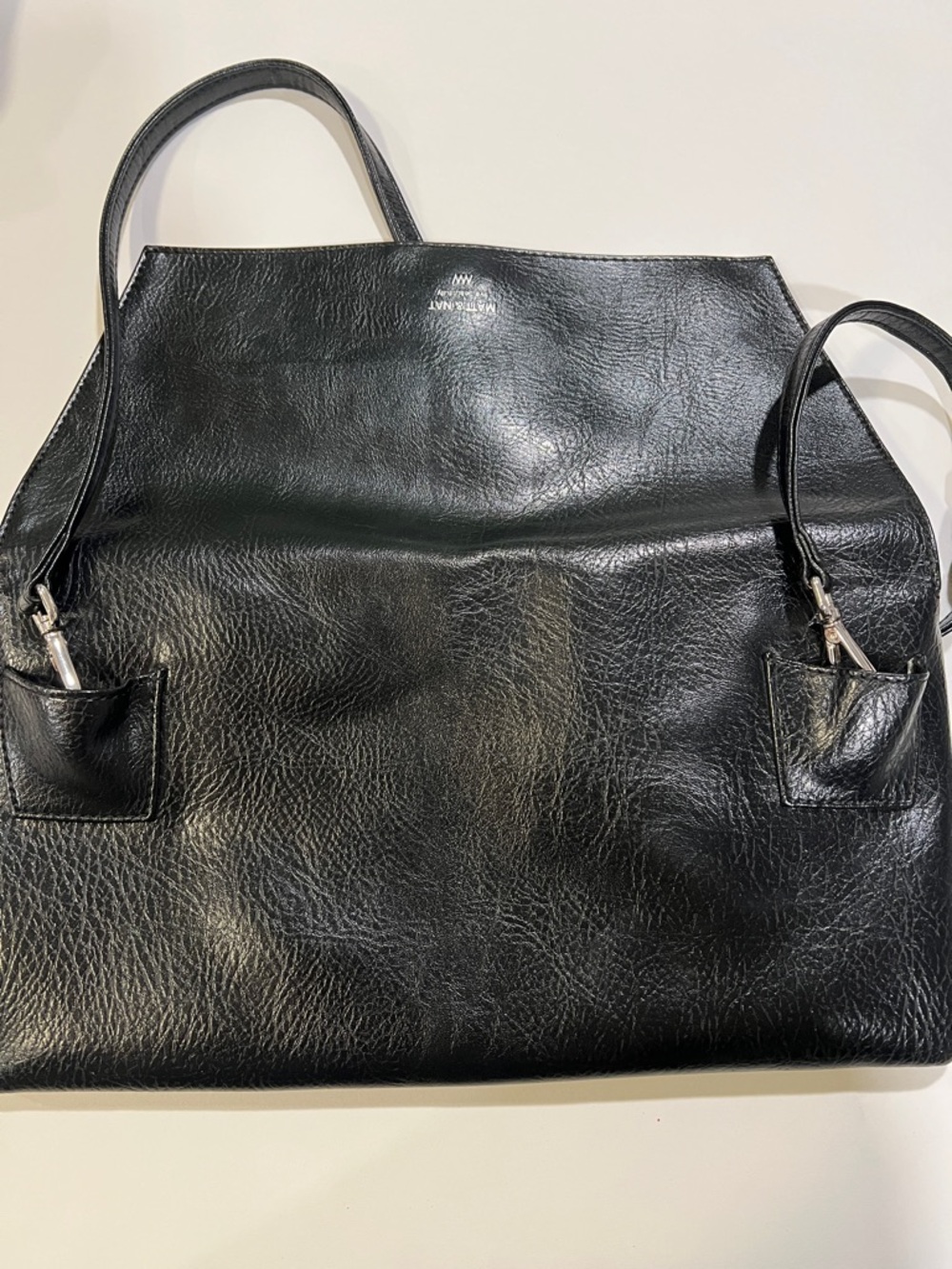 Matt & Nat Black Vegan Leather Fold-Over Crossbody - Picture 3 of 9